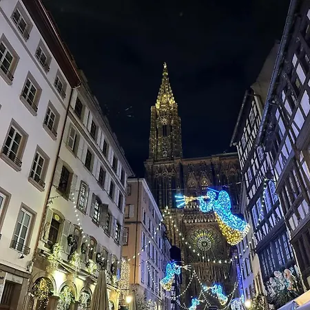 D'exception Spacieux, 2 Chambres, Terrasse Privee, Vue Cathedrale Imprenable * 斯特拉斯堡