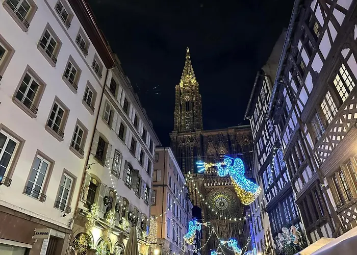 D'exception Spacieux, 2 Chambres, Terrasse Privee, Vue Cathedrale Imprenable * Strazburg